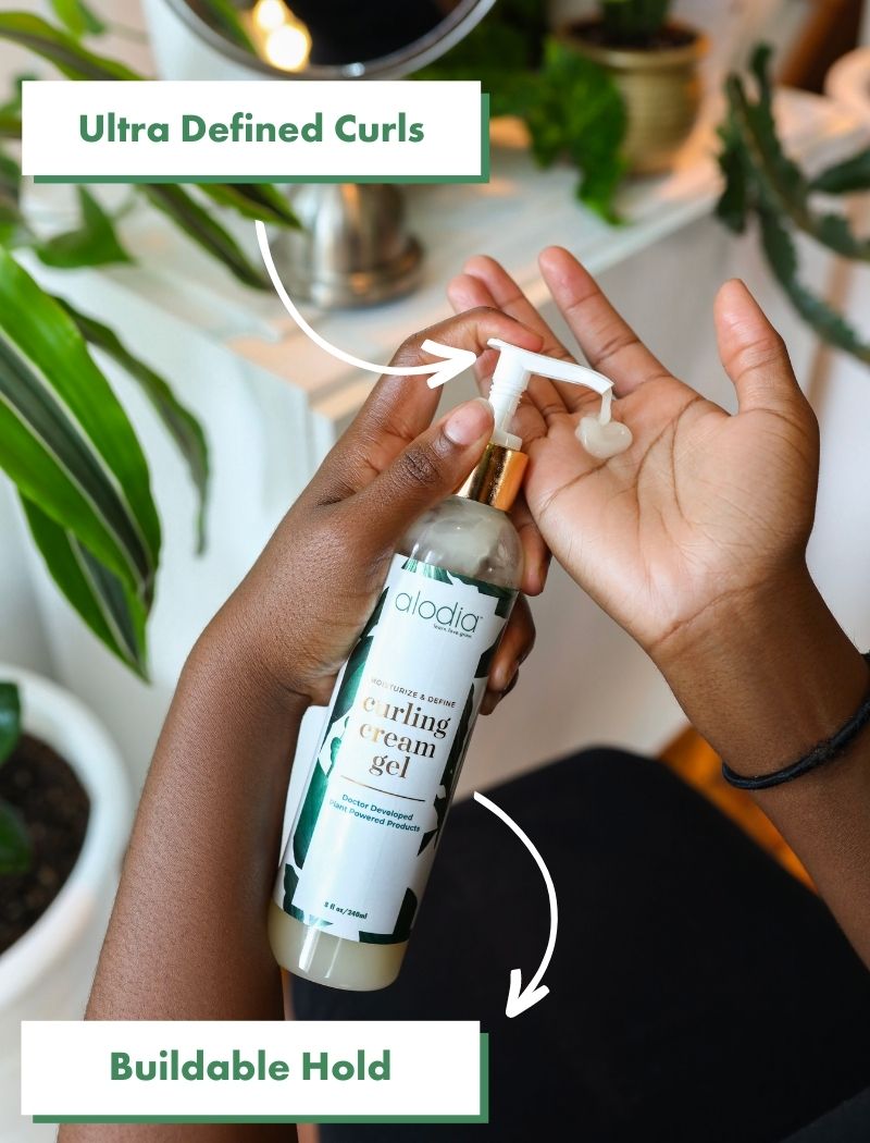 Moisturize & Define Curling Cream Gel - Alodia Hair Care