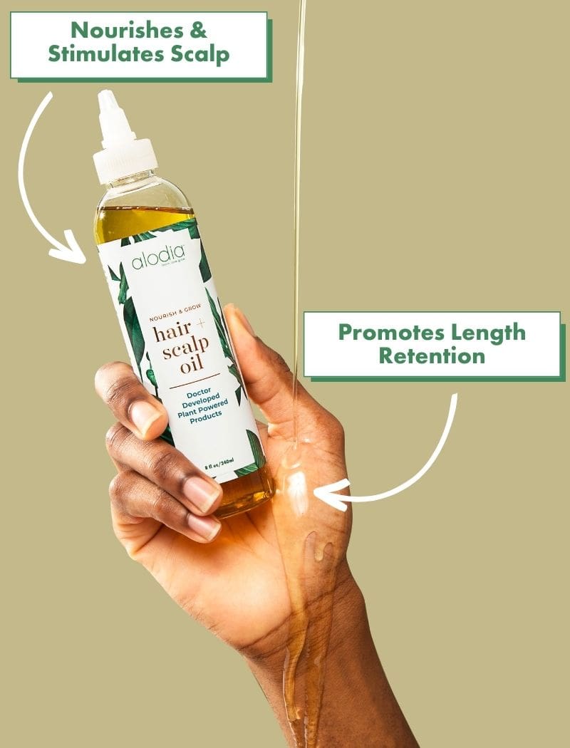 Nourish & Grow Healthy Hair and Scalp Oil - Alodia Hair Care