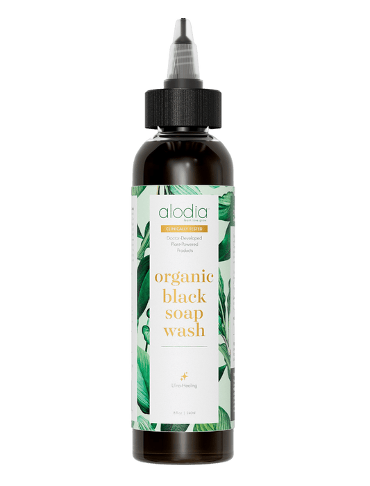 Nourish & Heal Organic Black Soap Wash - Alodia Hair Care