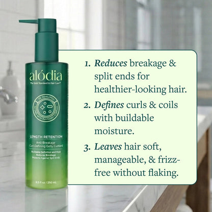 Anti - Breakage Curl Defining Gelly Custard - Alodia Hair Care