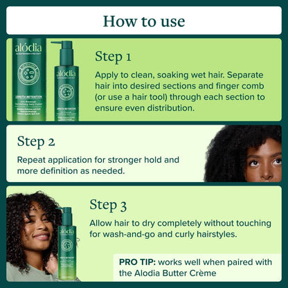 Anti - Breakage Curl Defining Gelly Custard - Alodia Hair Care