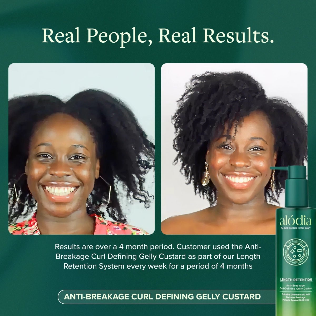 Anti - Breakage Curl Defining Gelly Custard - Alodia Hair Care