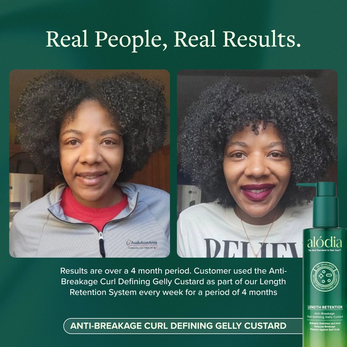 Anti - Breakage Curl Defining Gelly Custard - Alodia Hair Care