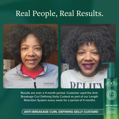 Anti - Breakage Curl Defining Gelly Custard - Alodia Hair Care