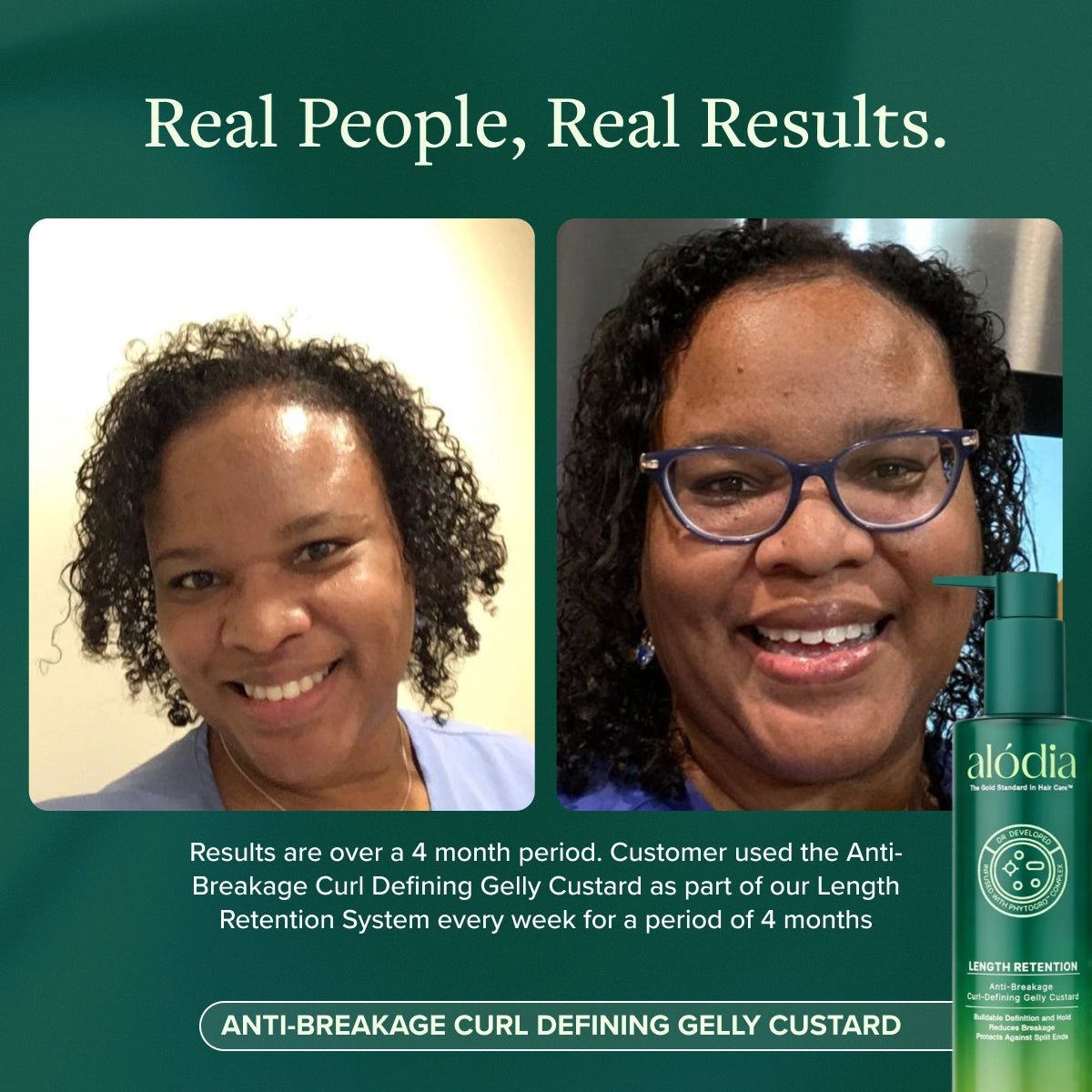 Anti - Breakage Curl Defining Gelly Custard - Alodia Hair Care