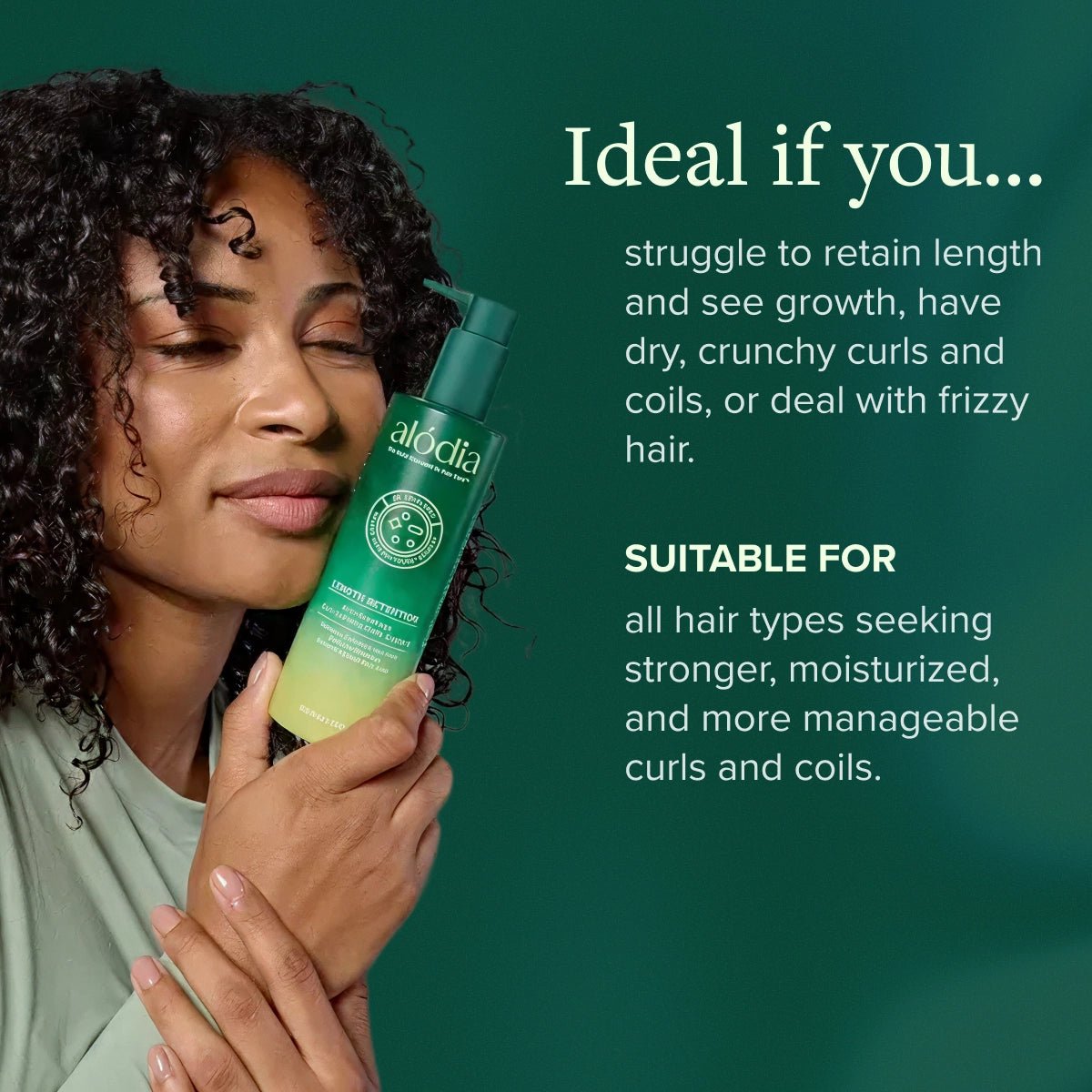 Anti - Breakage Curl Defining Gelly Custard - Alodia Hair Care