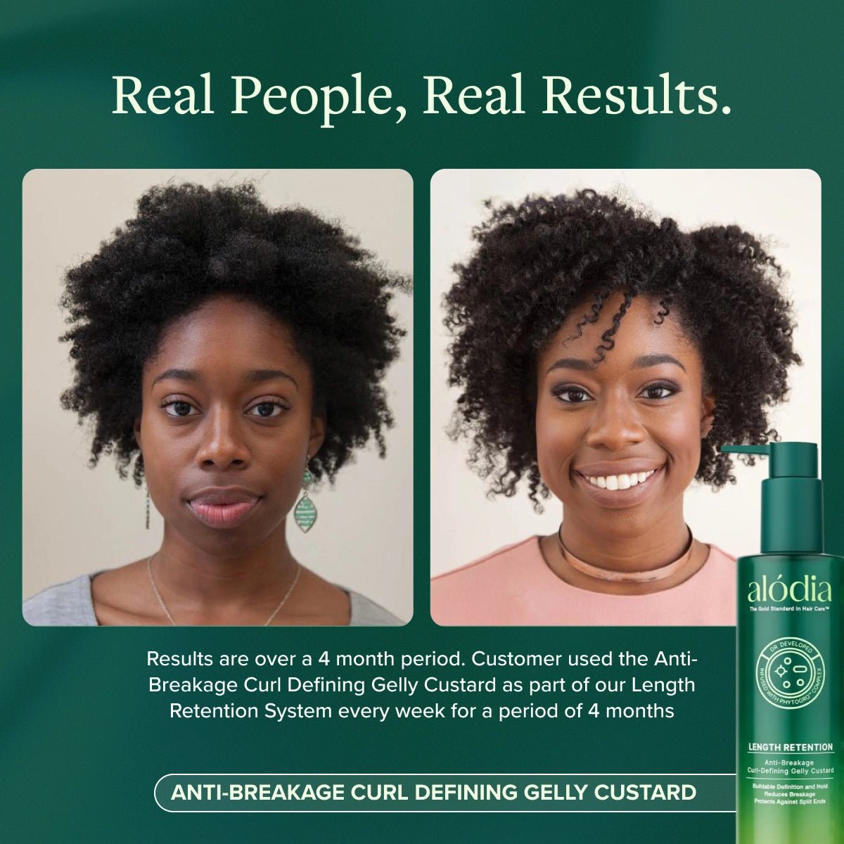 Anti - Breakage Curl Defining Gelly Custard - Alodia Hair Care