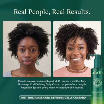 Anti - Breakage Curl Defining Gelly Custard - Alodia Hair Care