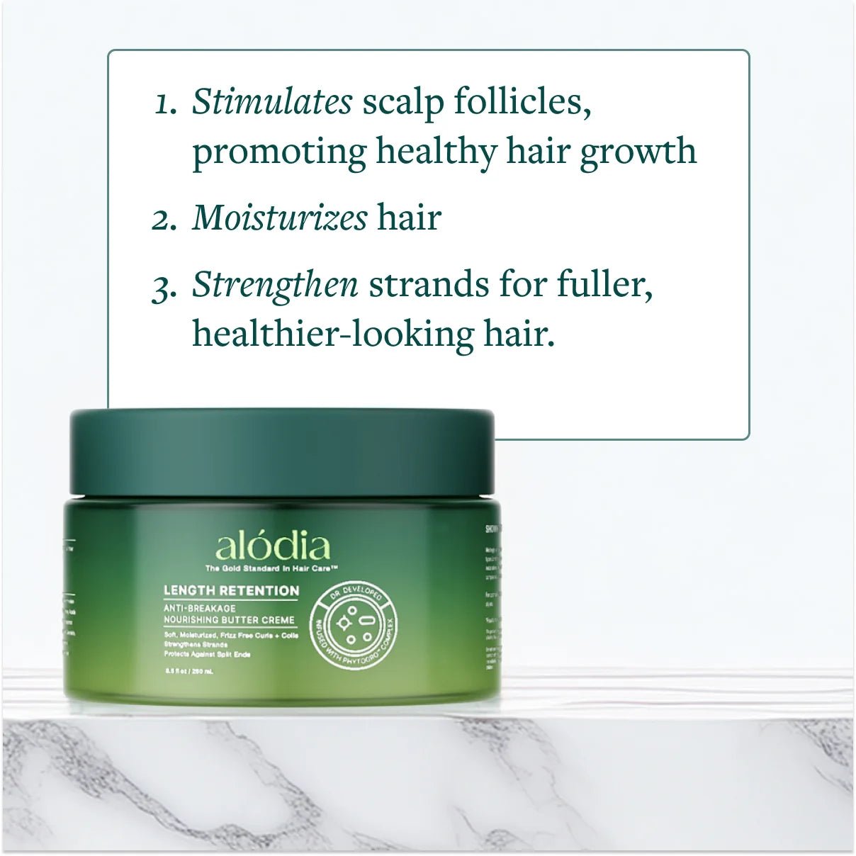 Anti - Breakage Nourishing Butter Creme - Alodia Hair Care