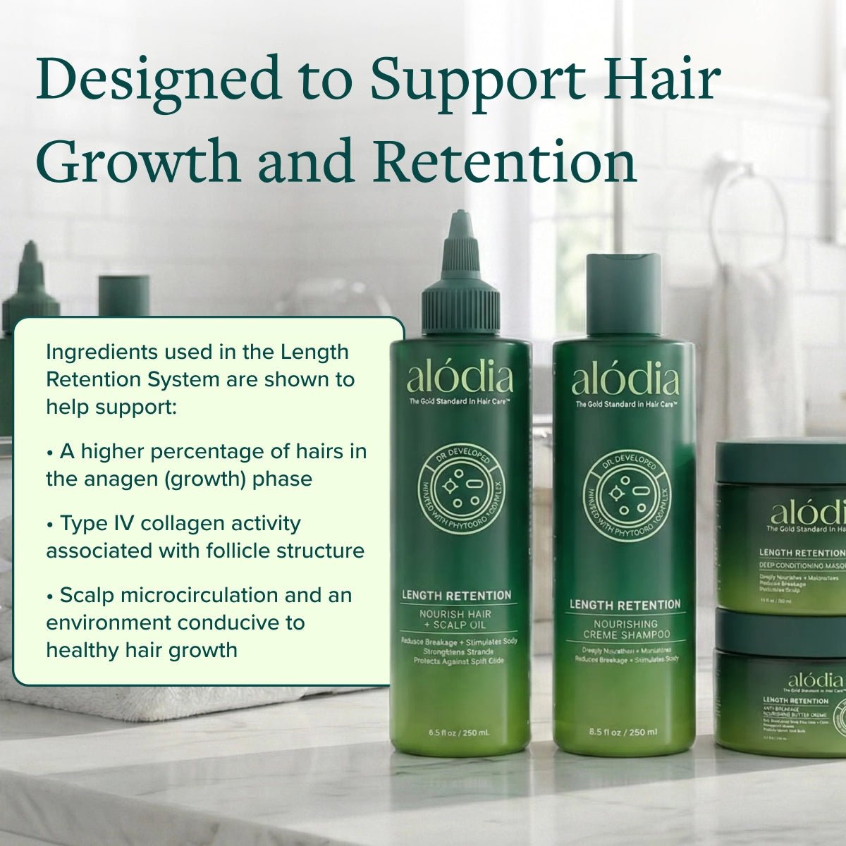 Length Retention System - Alodia Hair Care