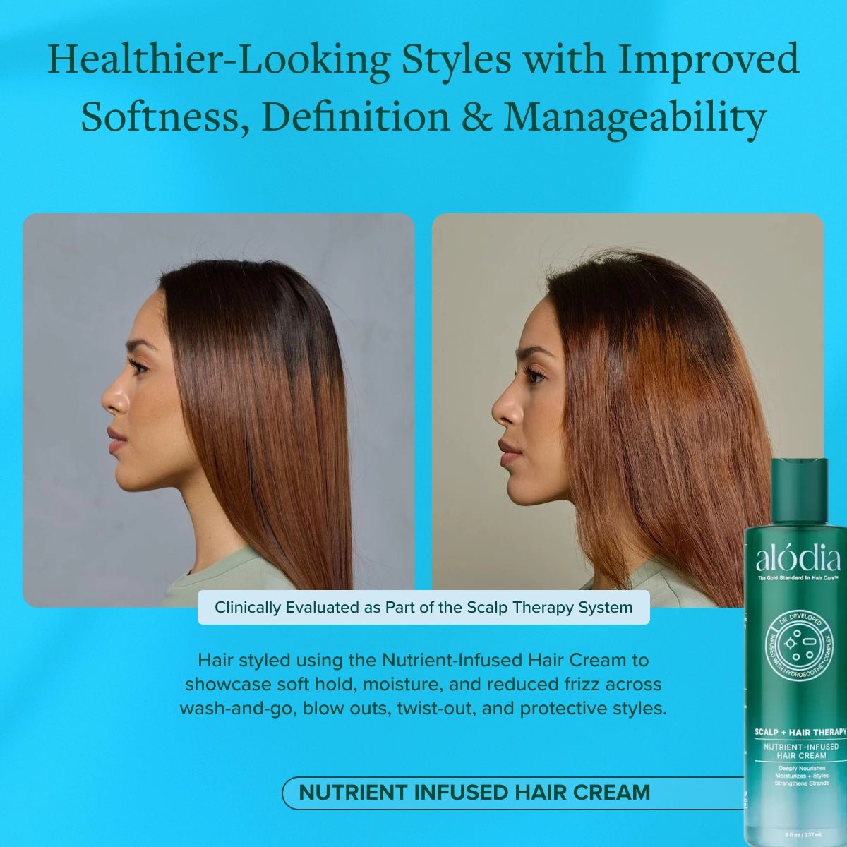 Nutrient Infused Hair Cream - Alodia Hair Care