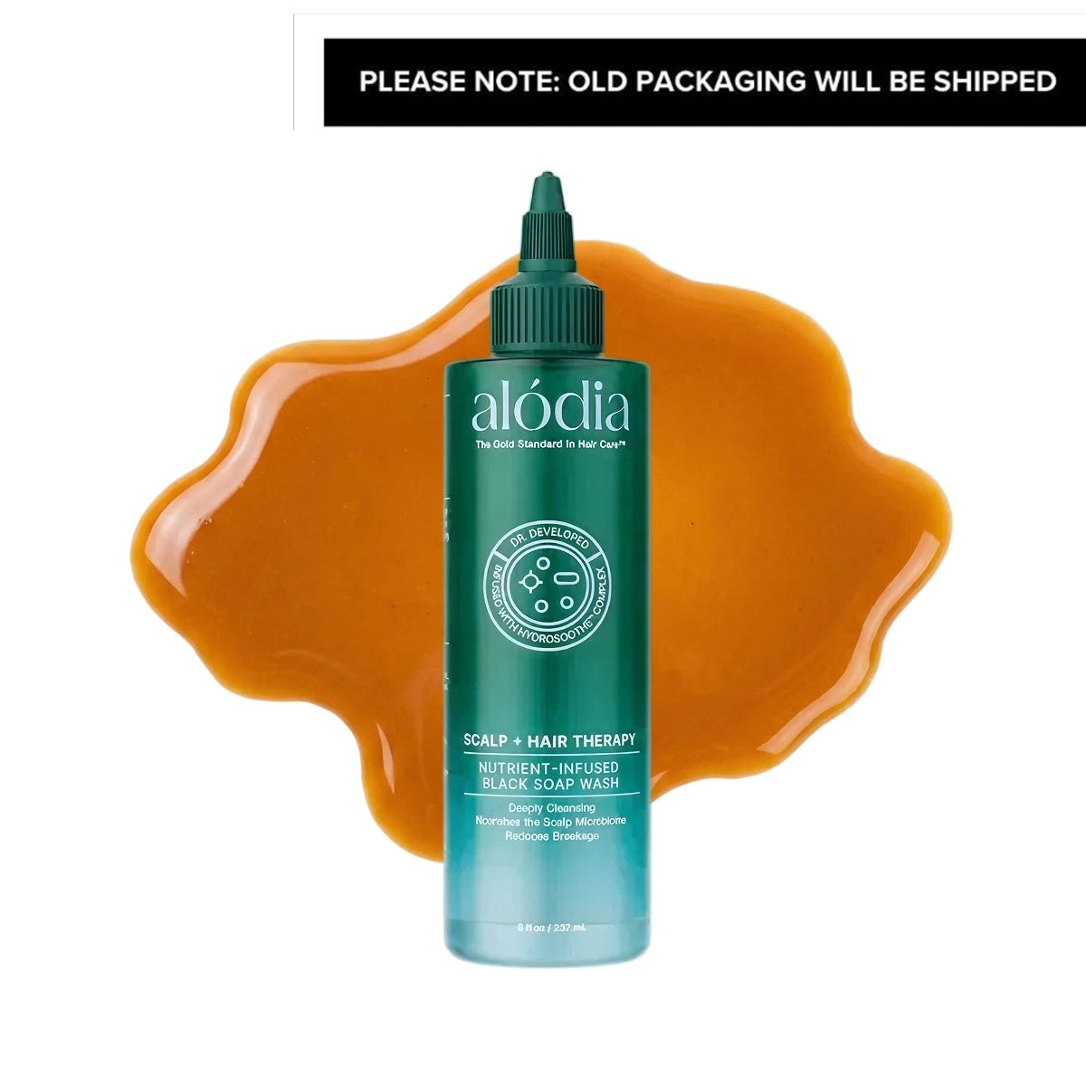 Nutrient Infused Organic Black Soap Wash - Alodia Hair Care