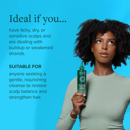 Nutrient Infused Organic Black Soap Wash - Alodia Hair Care