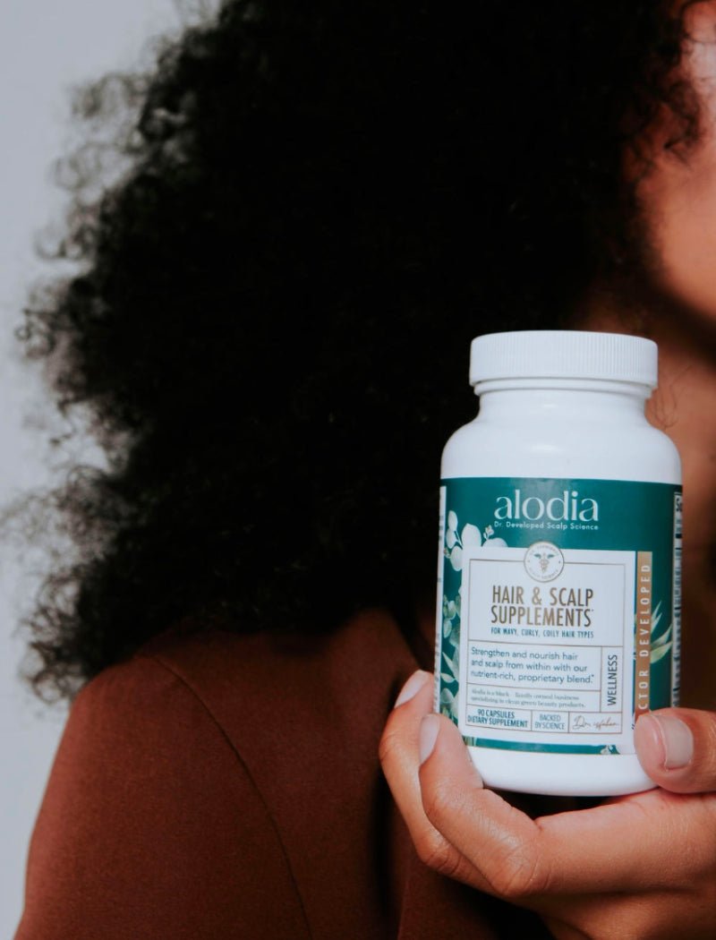 Healthy Hair & Scalp Supplements (Vegan) - Alodia Hair Care